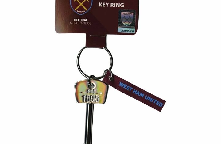 West Ham United FC Bottle Opener Keyring