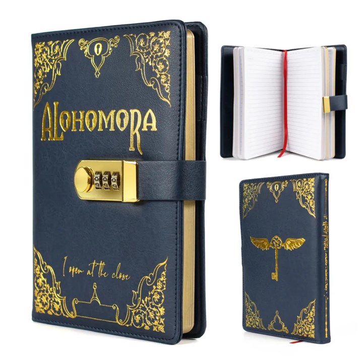 Harry Potter, Alohomora A5 Lockable Undated Diary