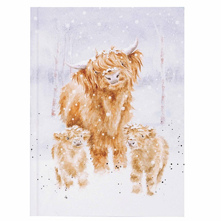 Wrendale Designs, Highland Christmas A6 Notebook