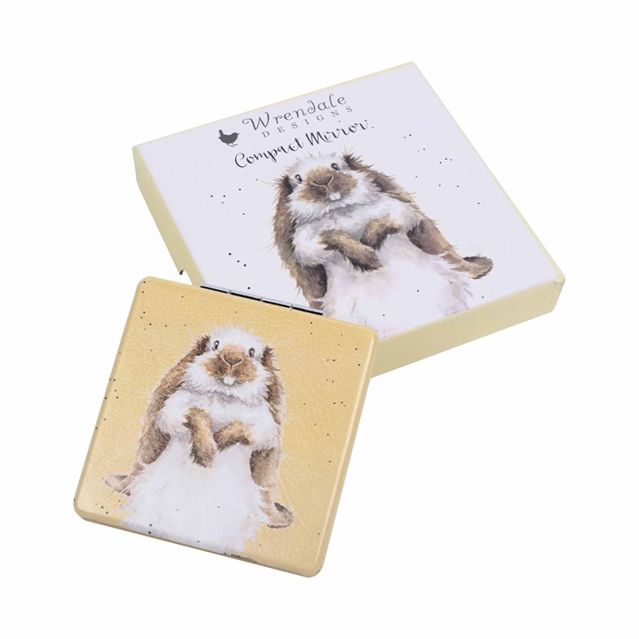 Wrendale Designs, Earisistible Rabbit Compact Mirror