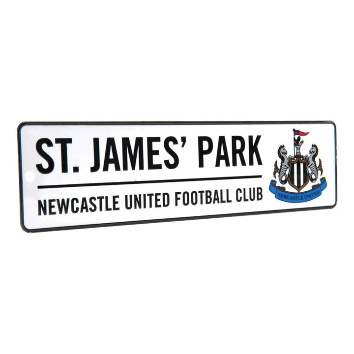 Newcastle United FC Window Street Sign