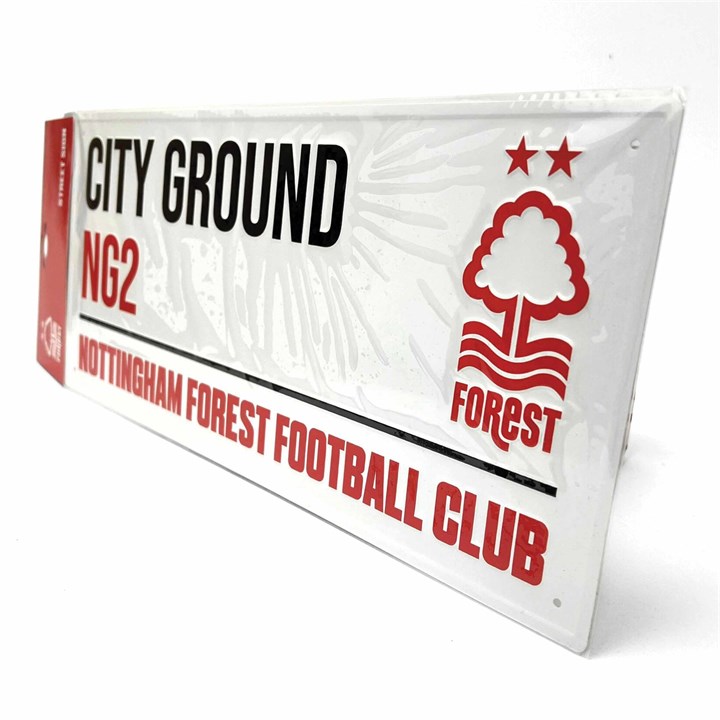 Nottingham Forest FC Street Sign