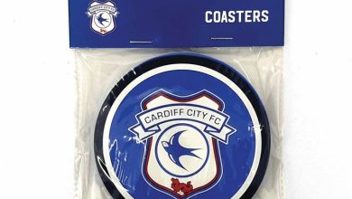 Cardiff City FC Coasters