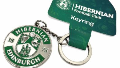 Hibernian FC Crest Keyring