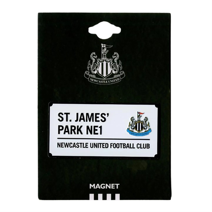 Newcastle United FC Street Sign Magnet