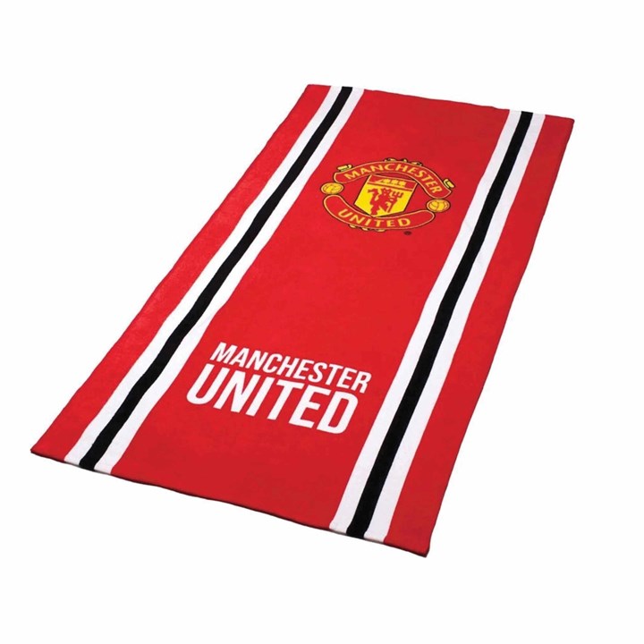 Manchester United FC Core Stripe Towel