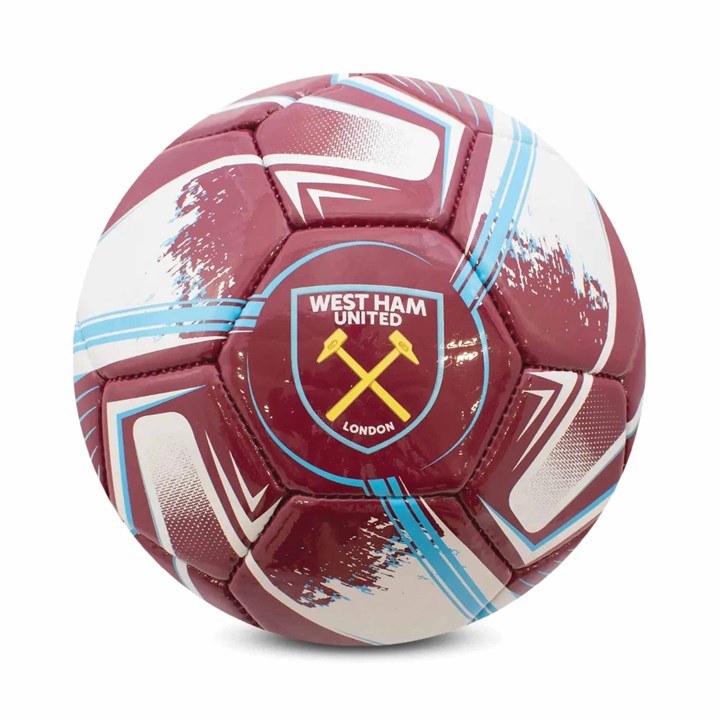 West Ham United FC Turbine Football Size 1 Deflated