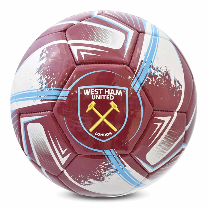 West Ham United FC Turbine Football Size 5 Deflated