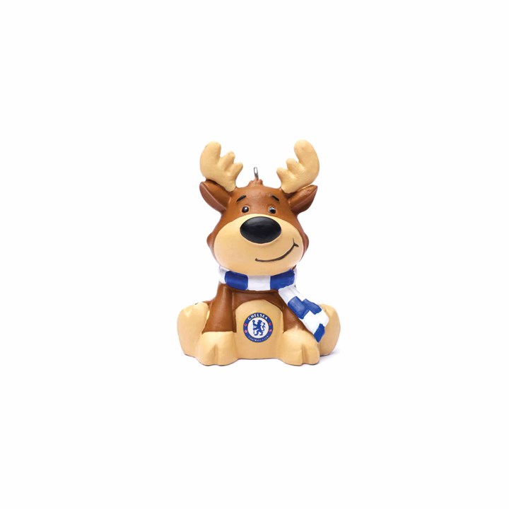 Chelsea FC Reindeer Ornament