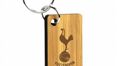 Tottenham Hotspur FC Bamboo Keyring