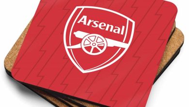 Arsenal FC Cork Coasters