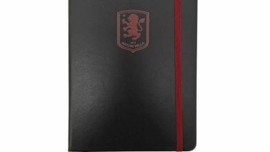 Aston Villa FC Classic Crest A5 Notebook