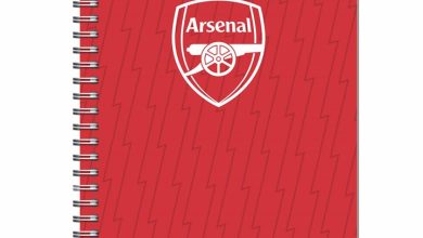 Arsenal FC Spiral Crest A5 Notebook