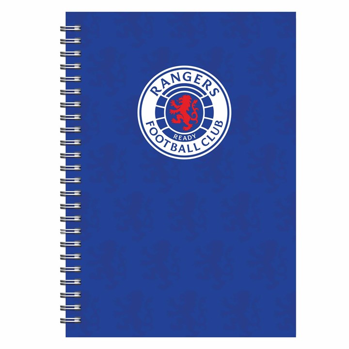 Rangers FC Spiral A5 Notebook