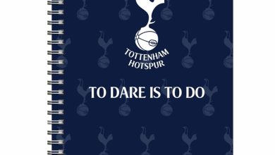 Tottenham Hotspur FC Spiral Crest A5 Notebook