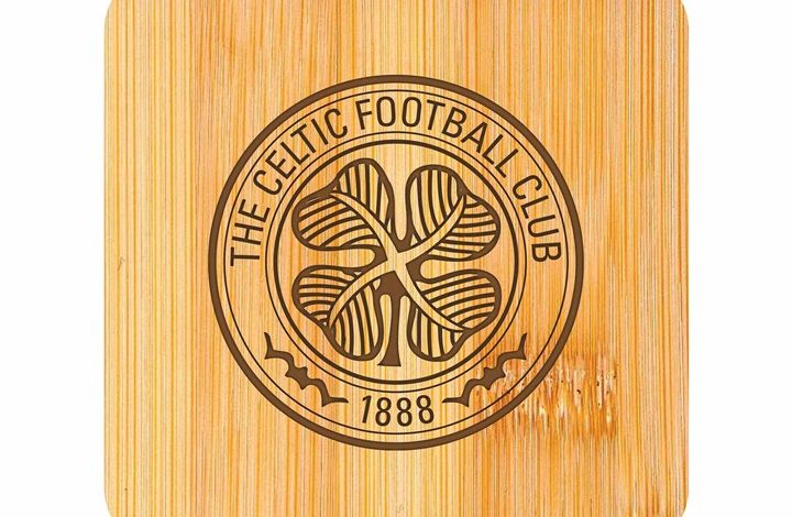 Celtic FC Bamboo Coaster