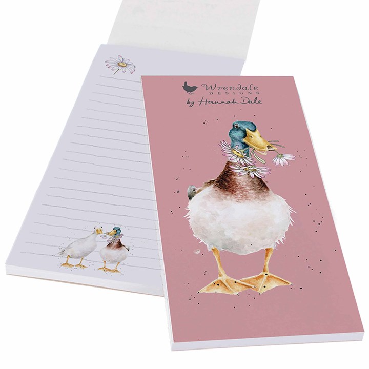 Wrendale Designs, Not a Daisy Goes By Duck Shopping List Pad