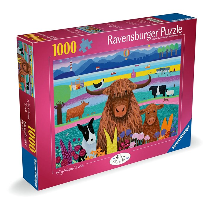 Ravensburger, Highland Cow Life Jigsaw