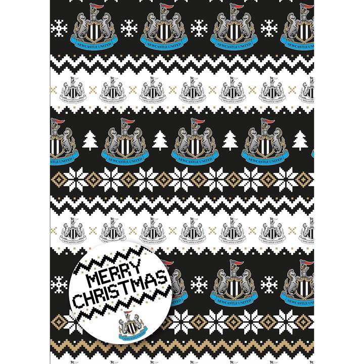 Newcastle United FC Xmas Gift Wrap