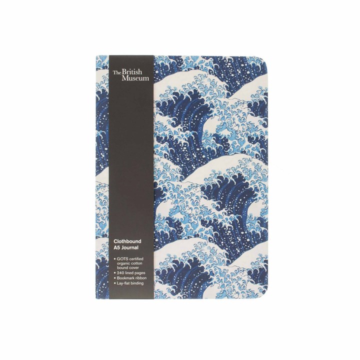 The British Museum, The Great Wave A5 Notebook