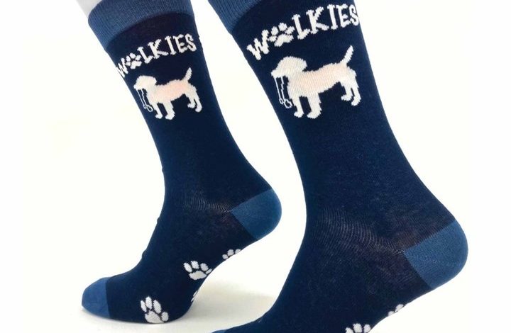 Walkies? Socks - Size 7 - 11
