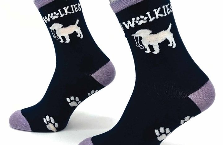 Walkies? Socks - Size 4 - 8