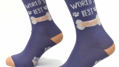 World's Best Dog Mum Socks - Size 4 - 8