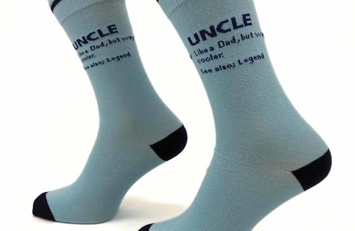 Uncle Dictionary Defination Socks - Size 7 - 11