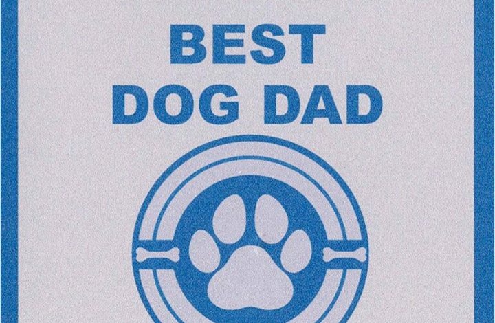World's Best Dog Dad Coaster