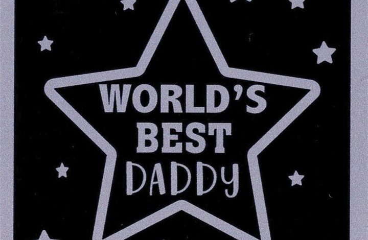 World's Best Daddy Coaster