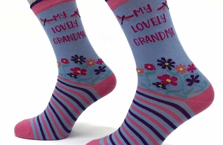 My Lovely Grandma Socks - Size 4 - 8