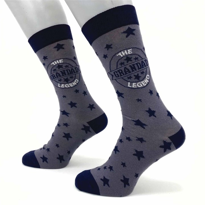 Grandad The Legend Socks – Size 7 – 11