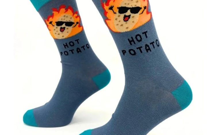 Hot Potato Socks - Size 7 - 11