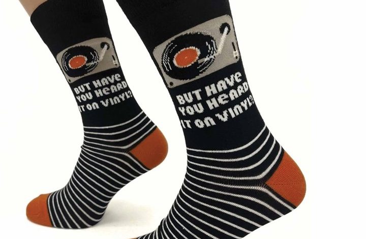 But Have You Heard It On Vinyl Socks - Size 7 - 11