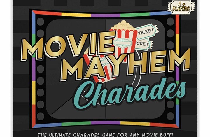 Movie Mayhem Charades Card Game
