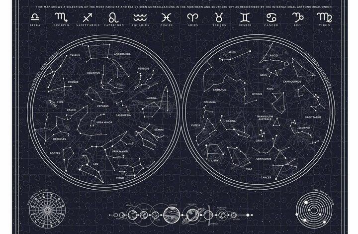 Constellation Glow in the Dark Jigsaw