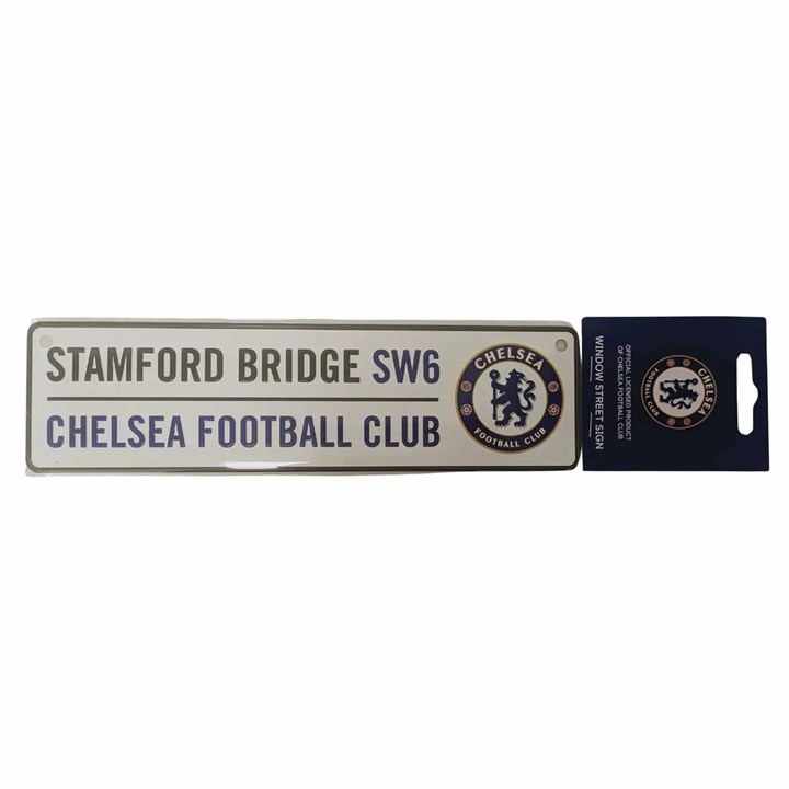 Chelsea FC Window Street Sign