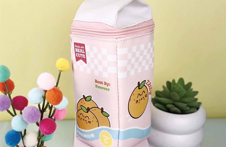 Pusheen Milk Carton Pencil Case