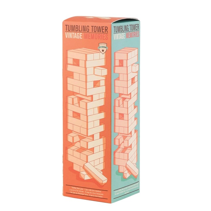 Wooden Tumbling Tower Game