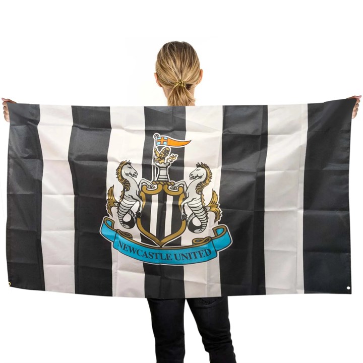 Newcastle United FC Stripe Flag
