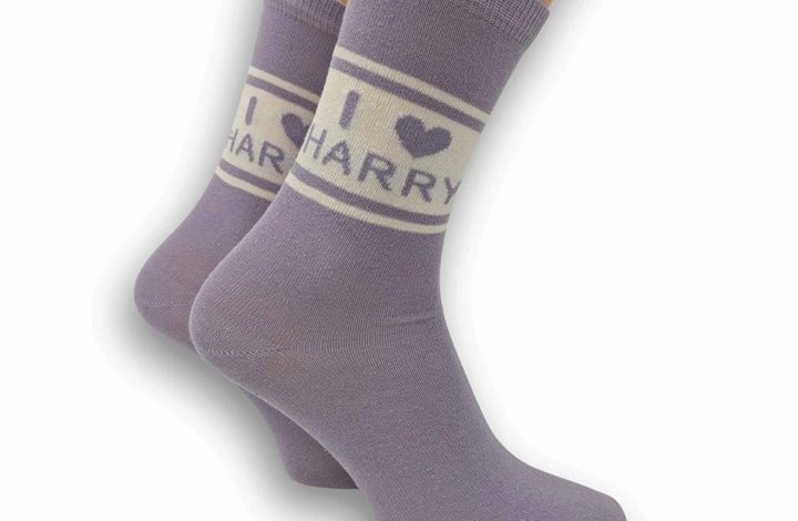 I Heart Harry Socks - Size 4 - 8