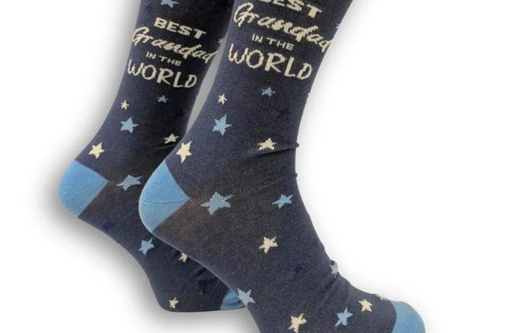 Best Grandad In The World Socks - Size 7 - 11