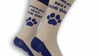 World's Best Dog Dad Socks - Size 7 - 11