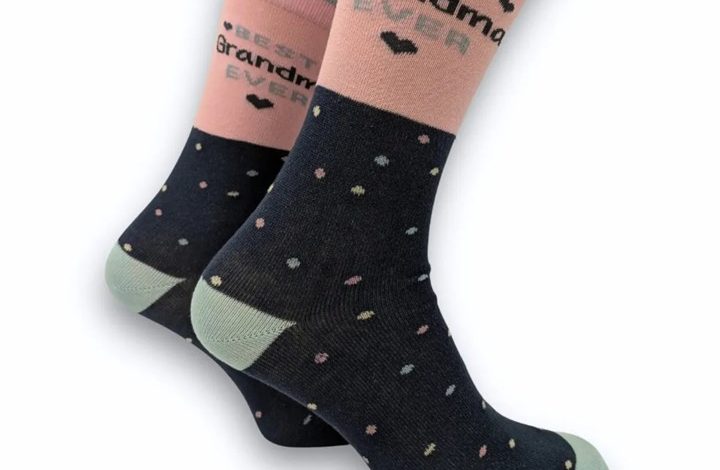 Best Grandma Ever Socks - Size 4 - 8