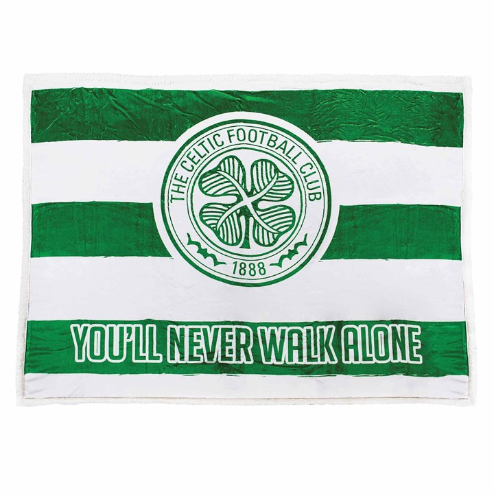 Celtic FC Sherpa Fleece Blanket