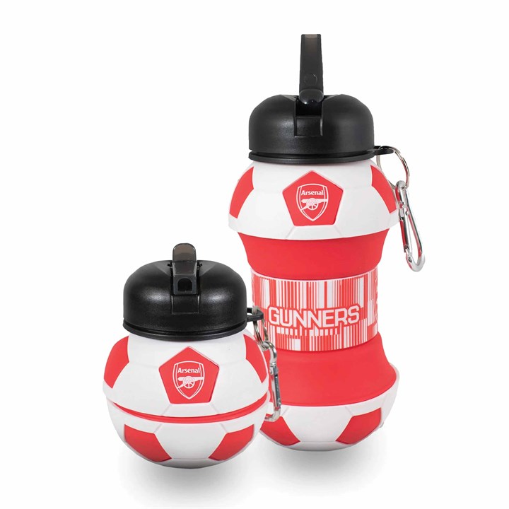 Arsenal FC Collapsible Football Water Bottle