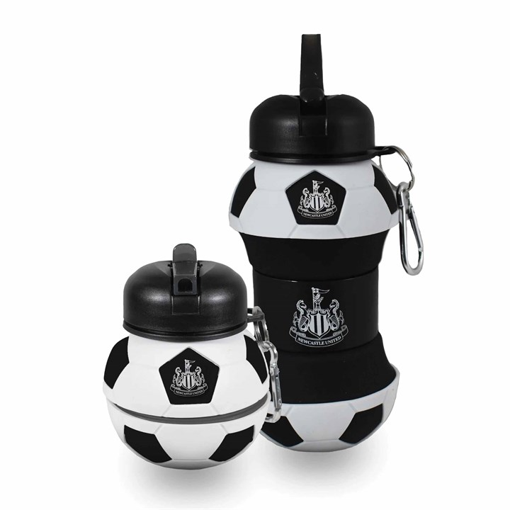 Newcastle United FC Collapsible Football Water Bottle