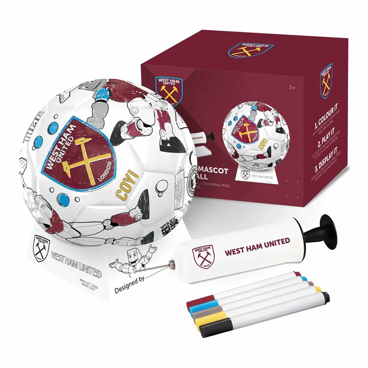 West Ham United FC Colour in Mini Football