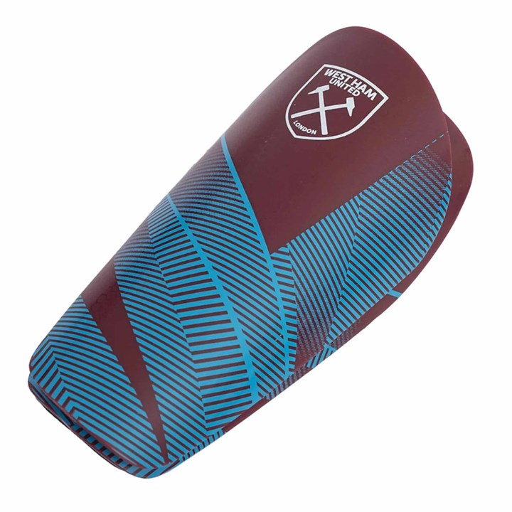 West Ham United FC Fuse Slip in Shin Guards – Size Junior