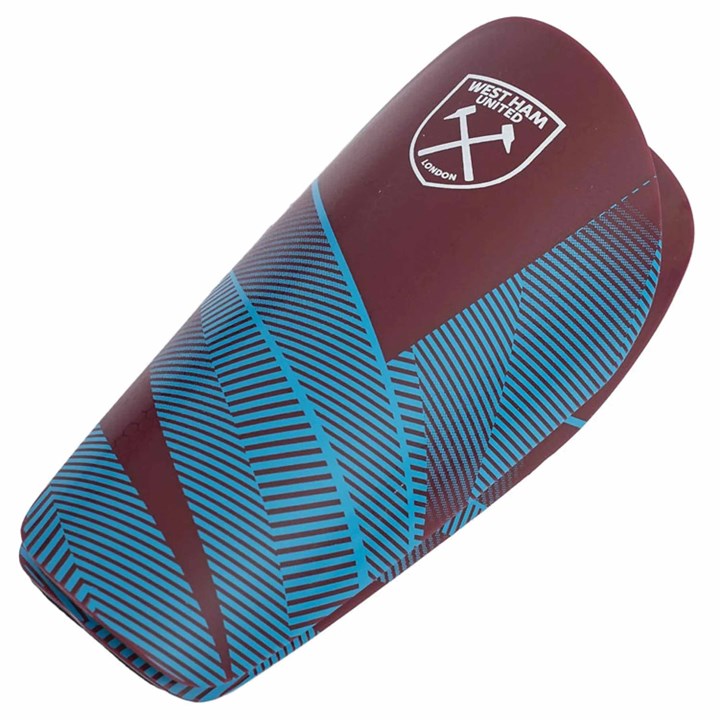 West Ham United FC Fuse Slip in Shin Guards – Size Youth
